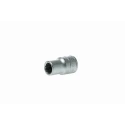 Teng Tools 12 mm 12 Point Bi-Hexagon Socket 1/2 in Drive, Satin Finish, 38mm Overall Length M120512-C
