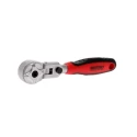 Teng Tools 1/4 in Ratchet with Ratchet Handle, Flexible Head, 173mm Overall Length 1400-72SN