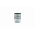 Teng Tools Socket 1/2 in Drive 24 mm 12 Point Bi-Hexagon Satin Finish 40mm Overall Length M120524-C