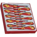 Teng Tools Insulated Screwdriver Set 10-Piece, 1000 Volt Rated TTDV910N