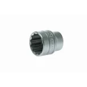 Teng Tools 1/2 in Drive 30 mm 12 Point Bi-Hexagon Satin Finish Socket 43mm Overall Length M120530-C