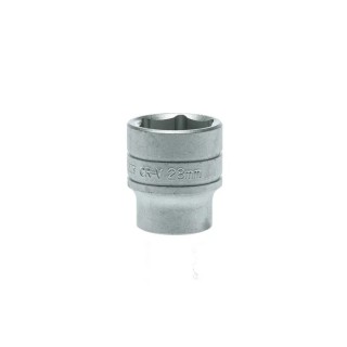 Teng Tools 1/2 in Drive 28 mm 6 Point Bi-Hexagon Chrome Vanadium Socket M1205286-C