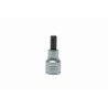 Teng Tools 1/2 in Drive 8 mm Bit Socket Square Drive Alloy Steel Chrome Finish M121508-C