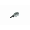 Teng Tools 1/2 in Drive TPX27 Bit Socket Alloy Steel Chrome Finish 22mm Overall Length TPX27