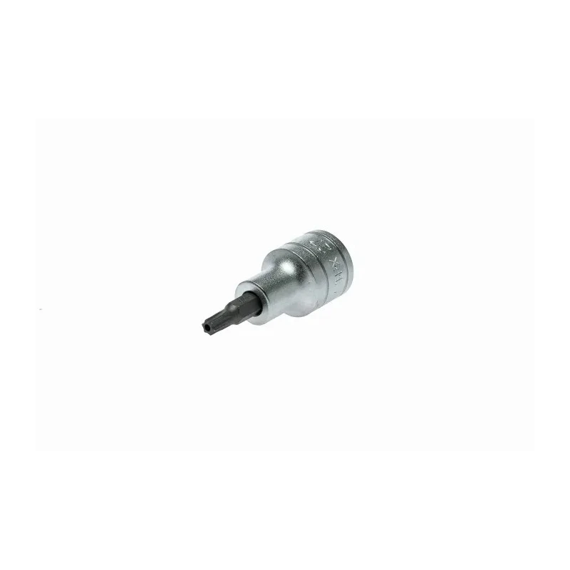 Teng Tools 1/2 in Drive TPX27 Bit Socket Alloy Steel Chrome Finish 22mm Overall Length TPX27