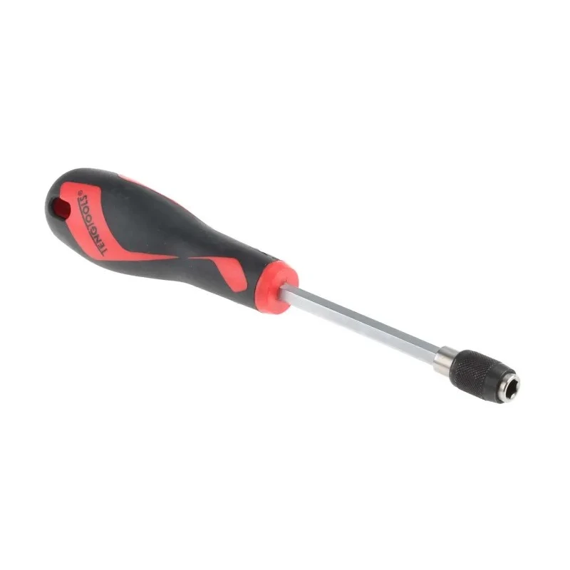 Teng Tools Hexagon Nut Driver with 37 mm Stainless Steel Blade, 217 mm Overall Length MDQ217