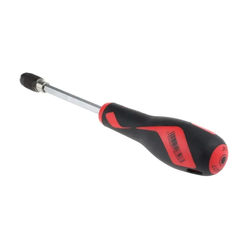 Teng Tools Hexagon Nut Driver with 37 mm Stainless Steel Blade, 217 mm Overall Length MDQ217