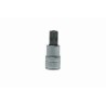 Teng Tools 1/2 in Drive T60 Bit Socket Square Drive Alloy Steel Chrome Finish 22mm Overall Length M121260-C