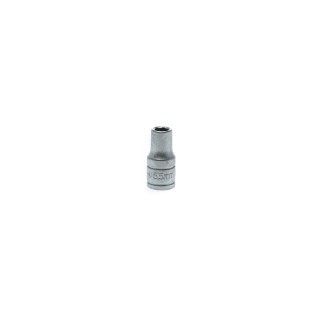 Teng Tools 1/4 in Drive 5.5 mm 6 Point Bi-Hexagon Socket, Satin Finish, 25mm Overall Length M1405055-C