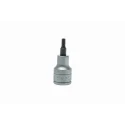 Teng Tools 1/2 in Drive TPX25 Bit Socket, Square Drive, Alloy Steel, 22mm Length TPX25