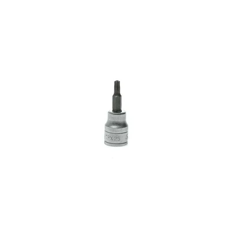 Teng Tools 3/8 in Drive T25 Bit Socket Chrome Plated Alloy Steel 49.5mm Length M381225-C