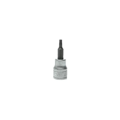 Teng Tools 3/8 in Drive T20 Bit Socket Square Drive Alloy Steel Chrome Plated 49.5mm Overall Length M381220T-C