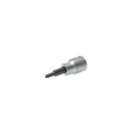 Teng Tools 3/8 in Drive T20 Bit Socket Square Drive Alloy Steel Chrome Plated 49.5mm Overall Length M381220T-C