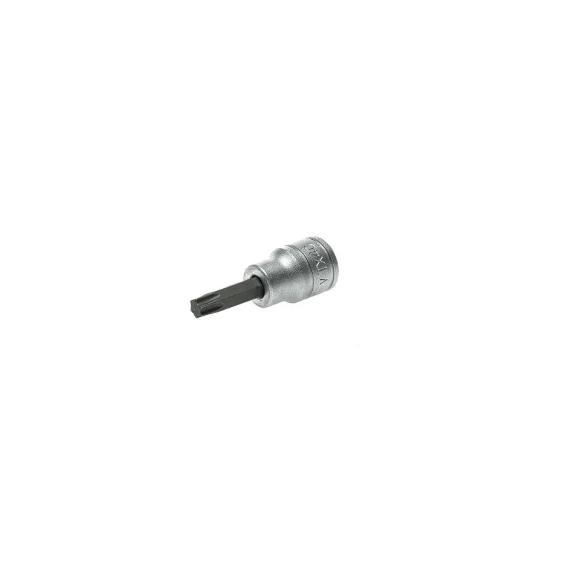 Teng Tools 3/8 in Drive TX15 Bit Socket, Alloy Steel, Chrome Finish, 18mm Overall Length 