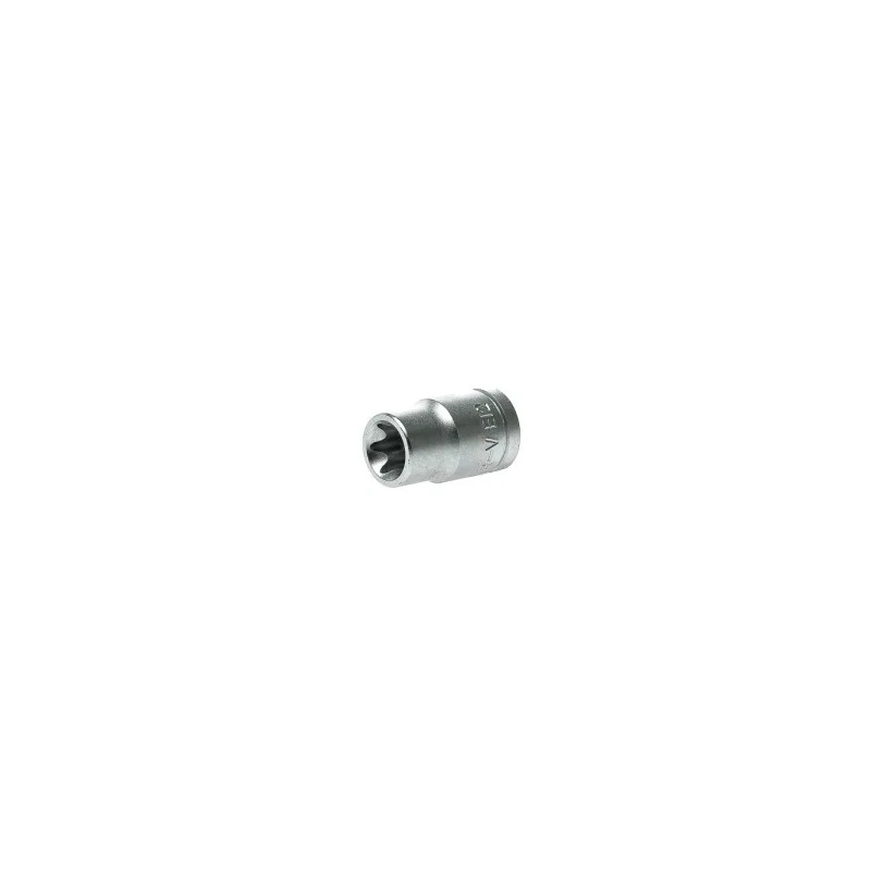 Teng Tools 3/8 in Drive E12 Standard Square Alloy Steel Socket, 78mm Overall Length M380712-C