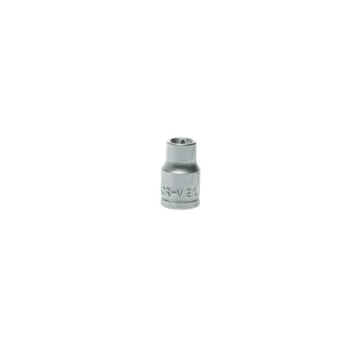 Teng Tools 3/8 in Drive E10 Standard Square Alloy Steel Bit Socket 28mm Overall Length M380710-C