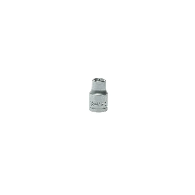 Teng Tools 3/8 in Drive E10 Standard Square Alloy Steel Bit Socket 28mm Overall Length M380710-C
