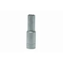 Teng Tools 12 mm 12 Point 1/2 in Drive Satin Finish Chrome Vanadium Steel Socket 79mm Overall Length M120612-C