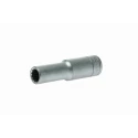 Teng Tools 12 mm 12 Point 1/2 in Drive Satin Finish Chrome Vanadium Steel Socket 79mm Overall Length M120612-C