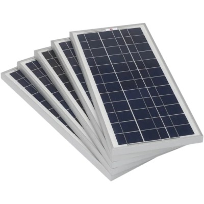 RS PRO Surface Monocrystalline 20 W Solar Panel 22V 17% Efficiency CE IEC 904-6125