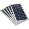 RS PRO Surface Monocrystalline 20 W Solar Panel 22V 17% Efficiency CE IEC 904-6125
