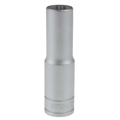 Teng Tools 1/2 in Drive 13 mm 12 Point Satin Finish Chrome Vanadium Steel Socket M120613-C