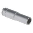 Teng Tools 1/2 in Drive 13 mm 12 Point Satin Finish Chrome Vanadium Steel Socket M120613-C