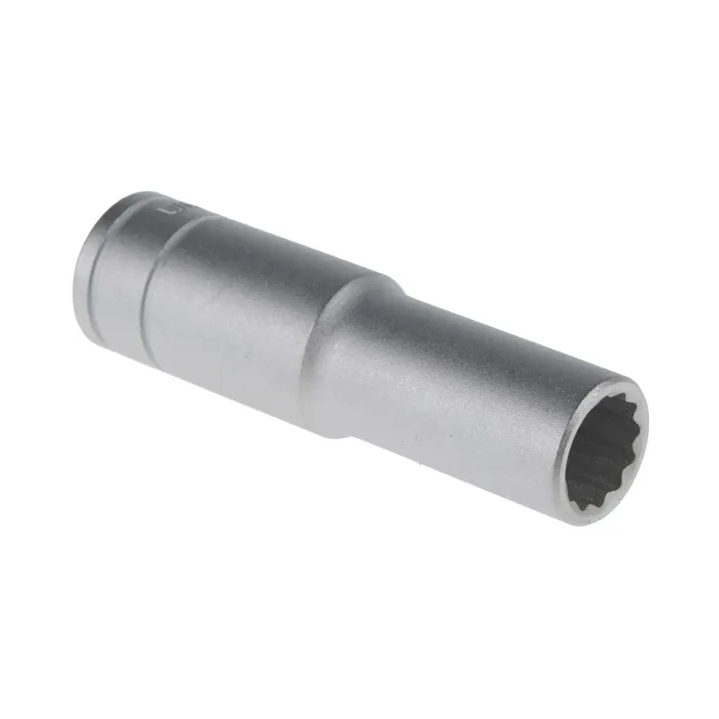 Teng Tools 1/2 in Drive 13 mm 12 Point Satin Finish Chrome Vanadium Steel Socket M120613-C