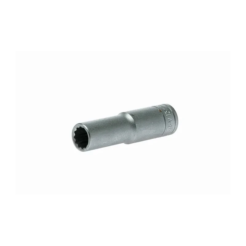 Teng Tools 1/2 in Drive 13 mm 12 Point Satin Finish Chrome Vanadium Steel Socket M120613-C
