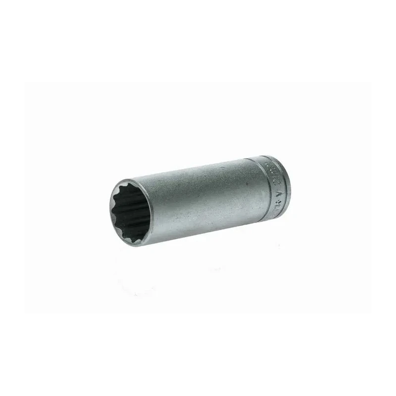 Teng Tools 1/2 in Drive 21 mm 12 Point Chrome Vanadium Socket, 79mm Overall Length M120621-C