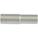 Teng Tools 1/2 Inch Drive 14 mm 12 Point Satin Finish Chrome Vanadium Steel Socket, 79mm Overall Length M120614-C