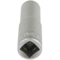 Teng Tools 1/2 Inch Drive 14 mm 12 Point Satin Finish Chrome Vanadium Steel Socket, 79mm Overall Length M120614-C