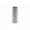 Teng Tools 1/2 in Drive 19 mm 12 Point Satin Finish Chrome Vanadium Steel Socket 79mm Overall Length M120619-C