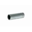 Teng Tools 1/2 in Drive 19 mm 12 Point Satin Finish Chrome Vanadium Steel Socket 79mm Overall Length M120619-C