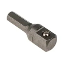 Teng Tools 1/4 in Hex Adapter Socket, 12mm Overall Length M380037