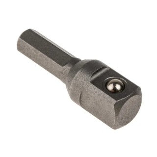 Teng Tools 1/4 in Hex Adapter Socket, 12mm Overall Length M380037