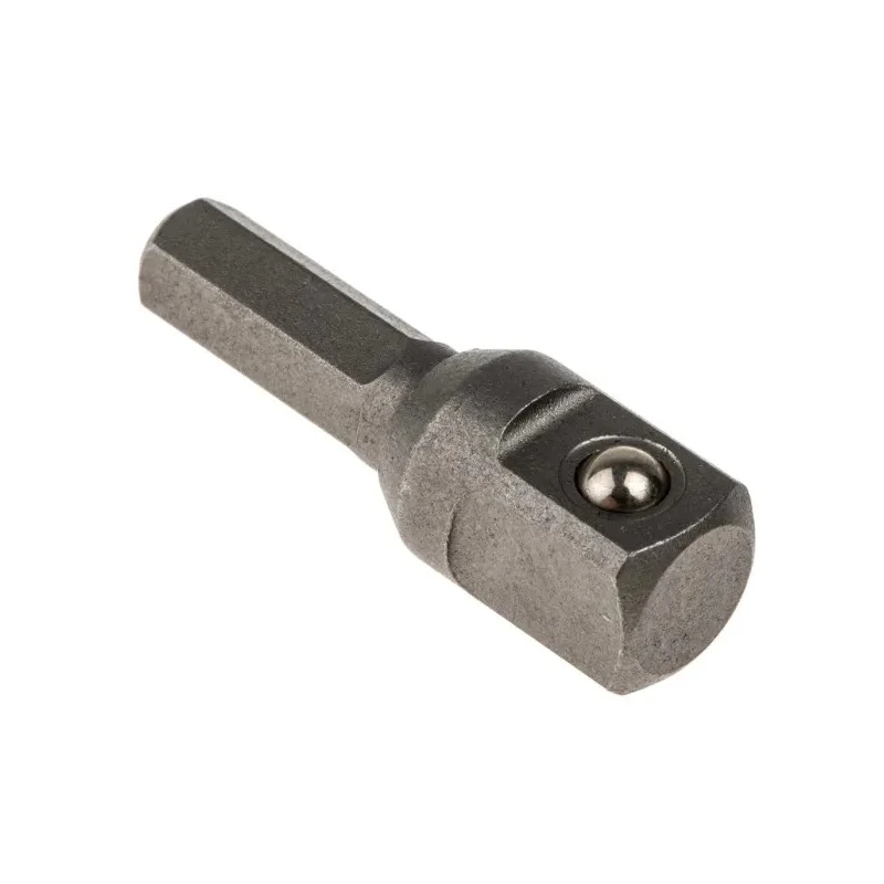 Teng Tools 1/4 in Hex Adapter Socket, 12mm Overall Length M380037