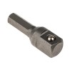 Teng Tools 1/4 in Hex Adapter Socket, 12mm Overall Length M380037