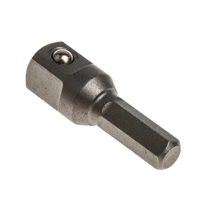 Teng Tools 1/4 in Hex Adapter Socket, 12mm Overall Length M380037