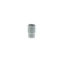 Teng Tools 1/4 in Drive 10 mm 6 Point Bi-Hexagon Socket, Chrome Vanadium, 25mm Overall Length M140510-C