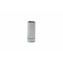 Teng Tools 3/8 in Drive 14 mm 6 Point Deep Metric Socket Satin Finish Chrome Vanadium Steel 45.5 mm Overall Length M380614-C