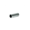 Teng Tools 3/8 in Drive 14 mm 6 Point Deep Metric Socket Satin Finish Chrome Vanadium Steel 45.5 mm Overall Length M380614-C