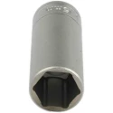 Teng Tools 3/8 in Drive 15 mm 6 Point Socket Satin Finish Chrome Vanadium Steel 45.5mm Overall Length M380615-C