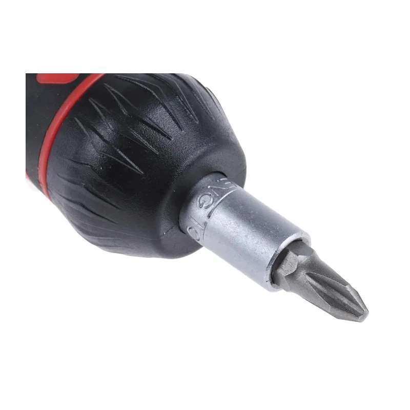 Teng Tools 1/4 in Hex Hexagon Ratchet Screwdriver, 100 mm Length MDR908S