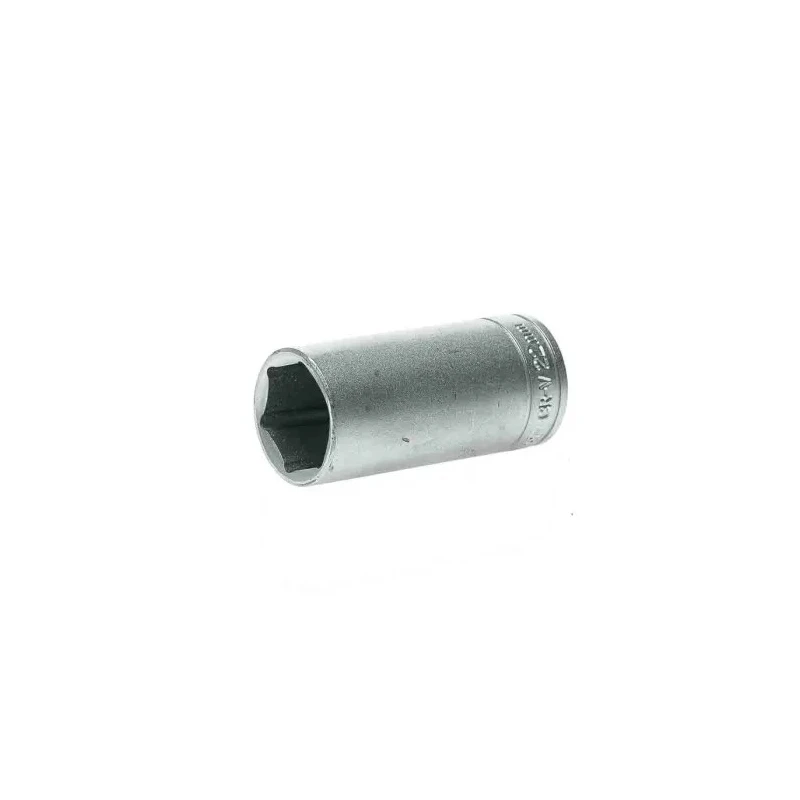 Teng Tools 3/8 in Drive 22 mm 6 Point Satin Finish Chrome Vanadium Steel Socket 45.5mm Overall Length M380622-C