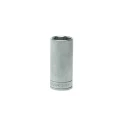 Teng Tools 3/8 in Drive 21 mm 6 Point Chrome Vanadium Socket, 45.5mm Overall Length M380621-C