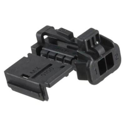 Molex NSCC Automotive Connector Female Black Cable 2 Way Crimp Termination 98817-1021