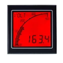 Trumeter APM Series Digital Voltmeter DC, LCD Display 4-Digits 0.1 % Accuracy, 68 mm Cutout APM-SHUNT-APO
