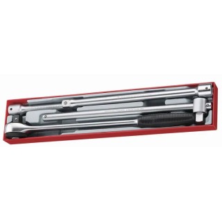 Teng Tools 3/4 in Drive Socket Ratchet with 72 Teeth, 5° Increments, Chrome Vanadium Satin Finish TTX3404