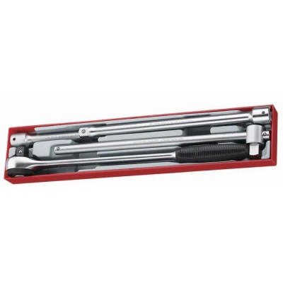 Teng Tools 3/4 in Drive Socket Ratchet with 72 Teeth, 5° Increments, Chrome Vanadium Satin Finish TTX3404